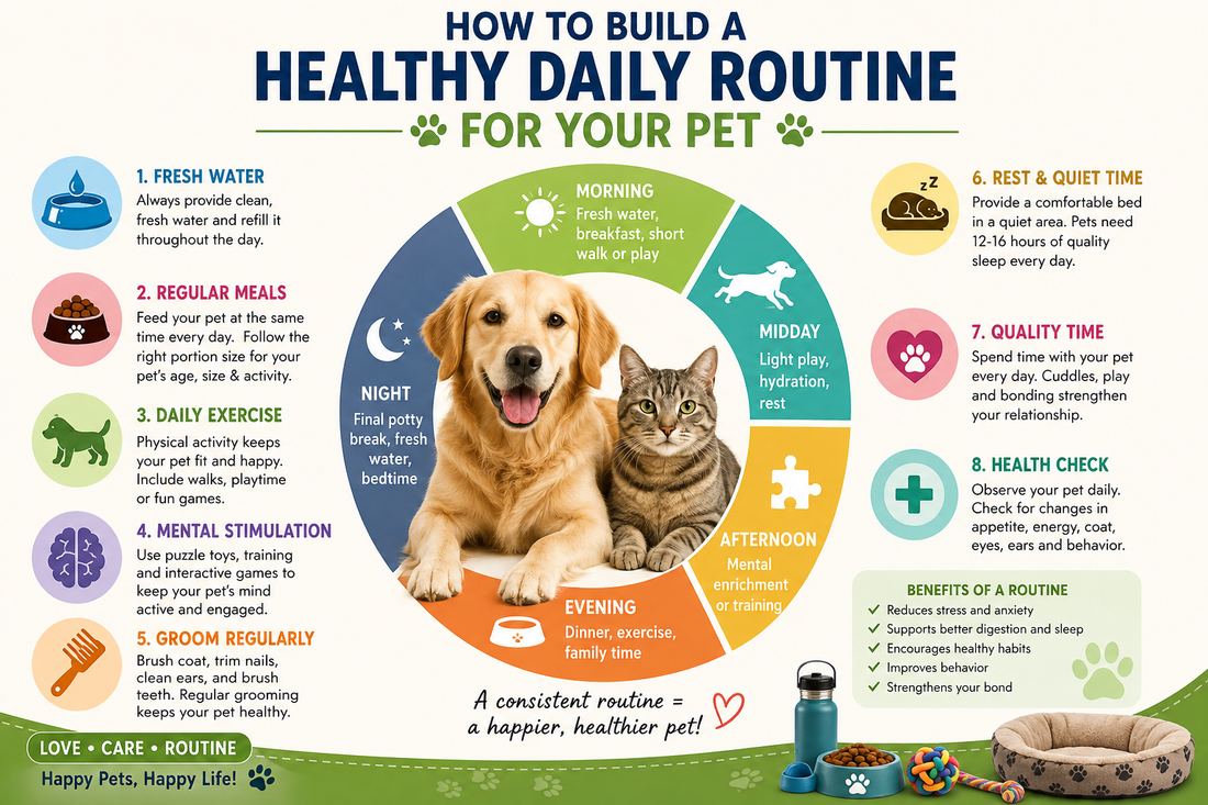 How to Build a Healthy Daily Routine for Your Pet