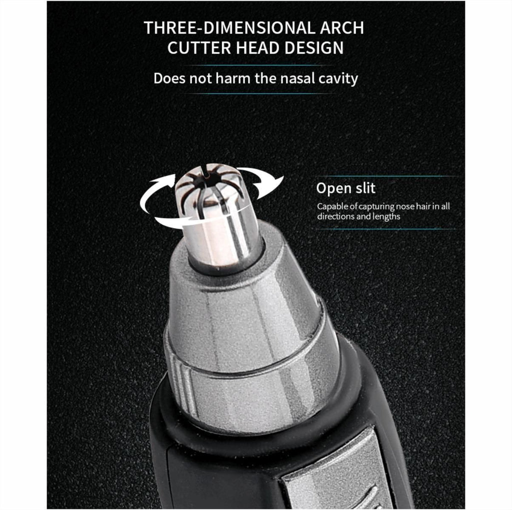 Attractive Cordless Face Shaver – Nose, Ear & Facial Hair Trimmer for Men