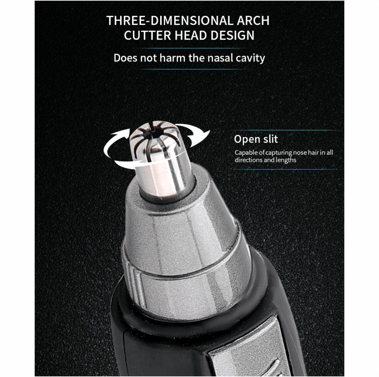 Attractive Cordless Face Shaver – Nose, Ear & Facial Hair Trimmer for Men