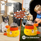 Interactive Pet Feeder Bowl – Dog Puzzle Food Dispenser for Slow Feeding & Mental Stimulation