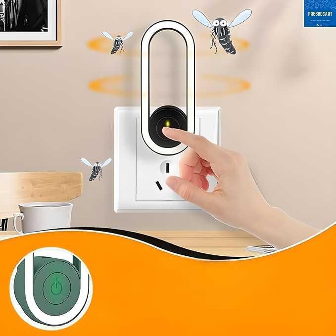 Electric Mosquito Killer Bug Zapper Lamp | Plug-in Indoor Insect Control