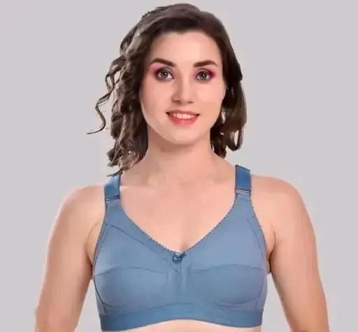 Full Coverage Non Padded Bra Pack of 4 | Comfortable Daily Wear Bras for Women