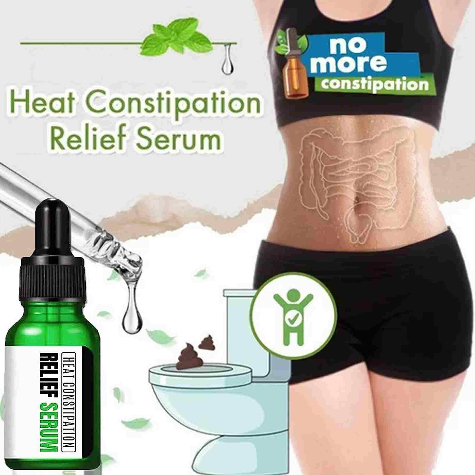 Heat Constipation Relief Serum 50ML (Pack of 2) – Digestive Support for Bloating & Gas Relief