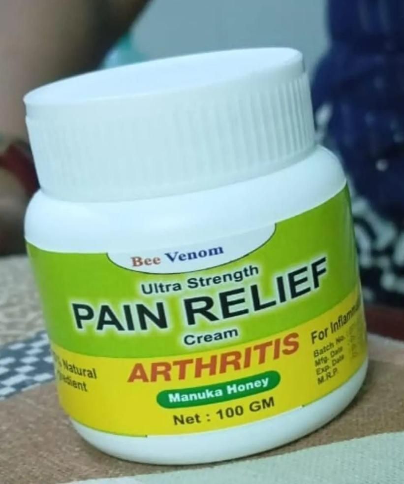 Bee Venom Joint & Bone Therapy Cream (Pack of 3) – Fast Relief for Knee, Back & Muscle Pain – 100gm Each