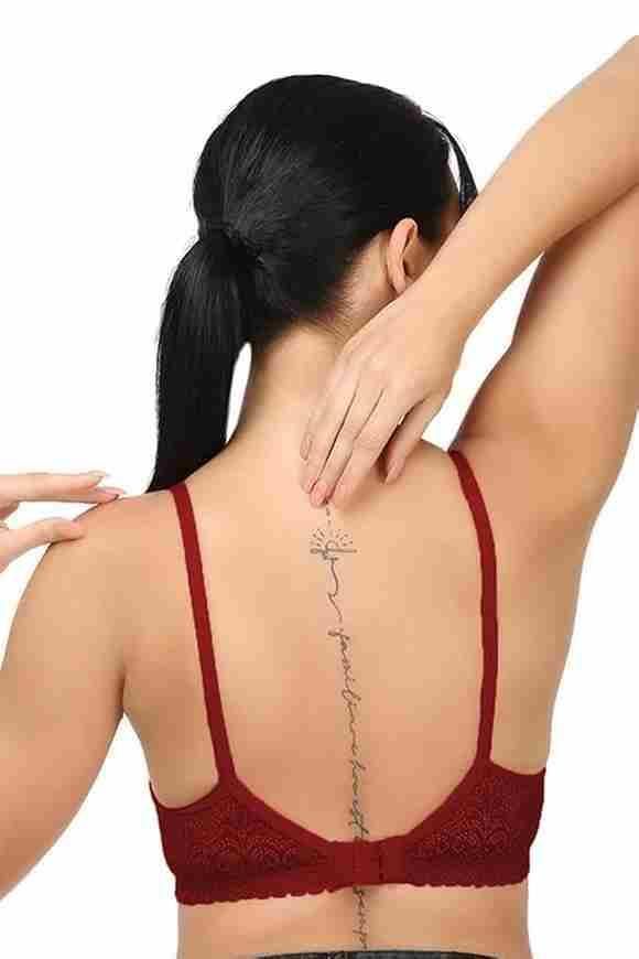 Girls Full Coverage Non-Padded Net Bra Pack of 2 | Comfortable Multicolor Bras