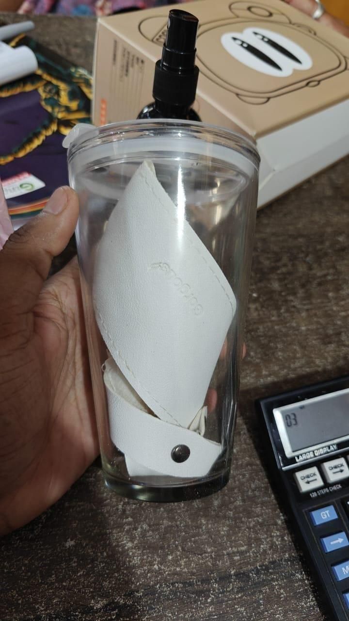 Glass Tumbler with Glass Straw & Lid | Reusable Drinking Cup