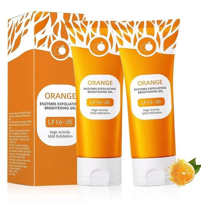 Orange Enzymes Exfoliating Brightening Gel 100g – Deep Pore Cleanser & Skin Brightening Gel