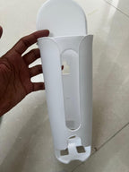 Multipurpose Wall-Mounted Cabinet Storage Organizer | Dustproof Plastic Bag Holder