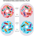 Magic Bean Cube Spinner Fidget Toy – Rotating Sensory Stress Relief Toy for Kids & Adults