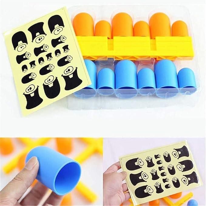 Tic-Tac-Toe Puzzle Game – Assembly & Disassembly Brain Teaser Block Game (Multicolor)