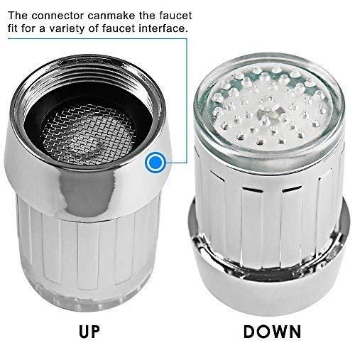 Color Changing LED Faucet Tap | Temperature Sensor Water Glow Light