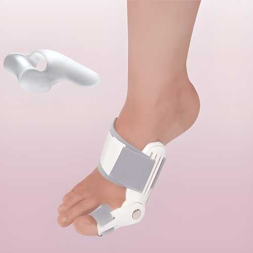 Silicone Toe Separator Bunion Corrector for Adults – Toe Alignment Splint Kit & Foot Pain Relief