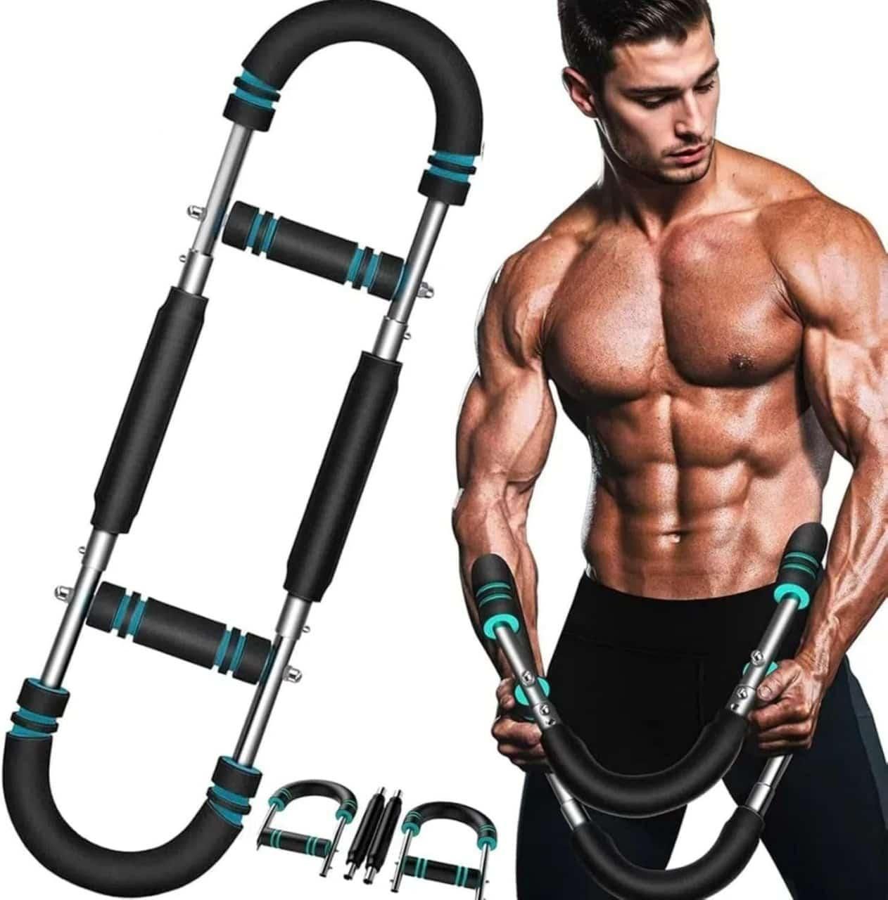 Adjustable Chest Workout Equipment – Home Gym Chest Expander for Strength Training