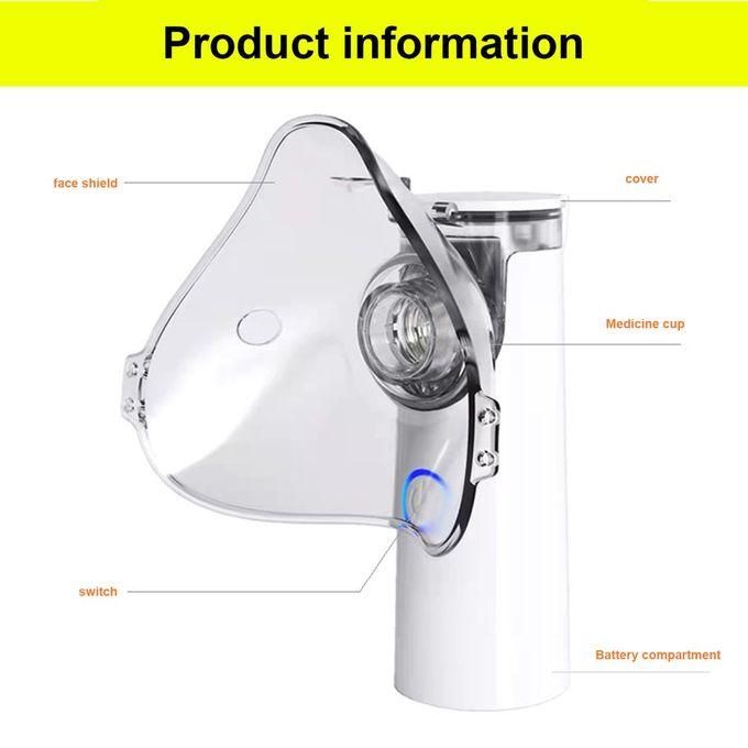 Portable Mesh Nebulizer for Kids & Adults – Silent Handheld Nebulizer Machine for Easy Breathing Care