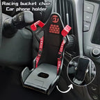 Car Phone Holder Mount for All Smartphones (Red)