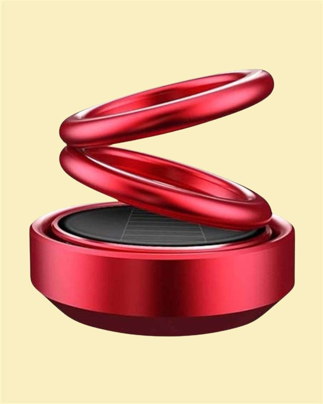 Solar Energy Rotating Car Air Freshener | Long Lasting French Organic Fragrance