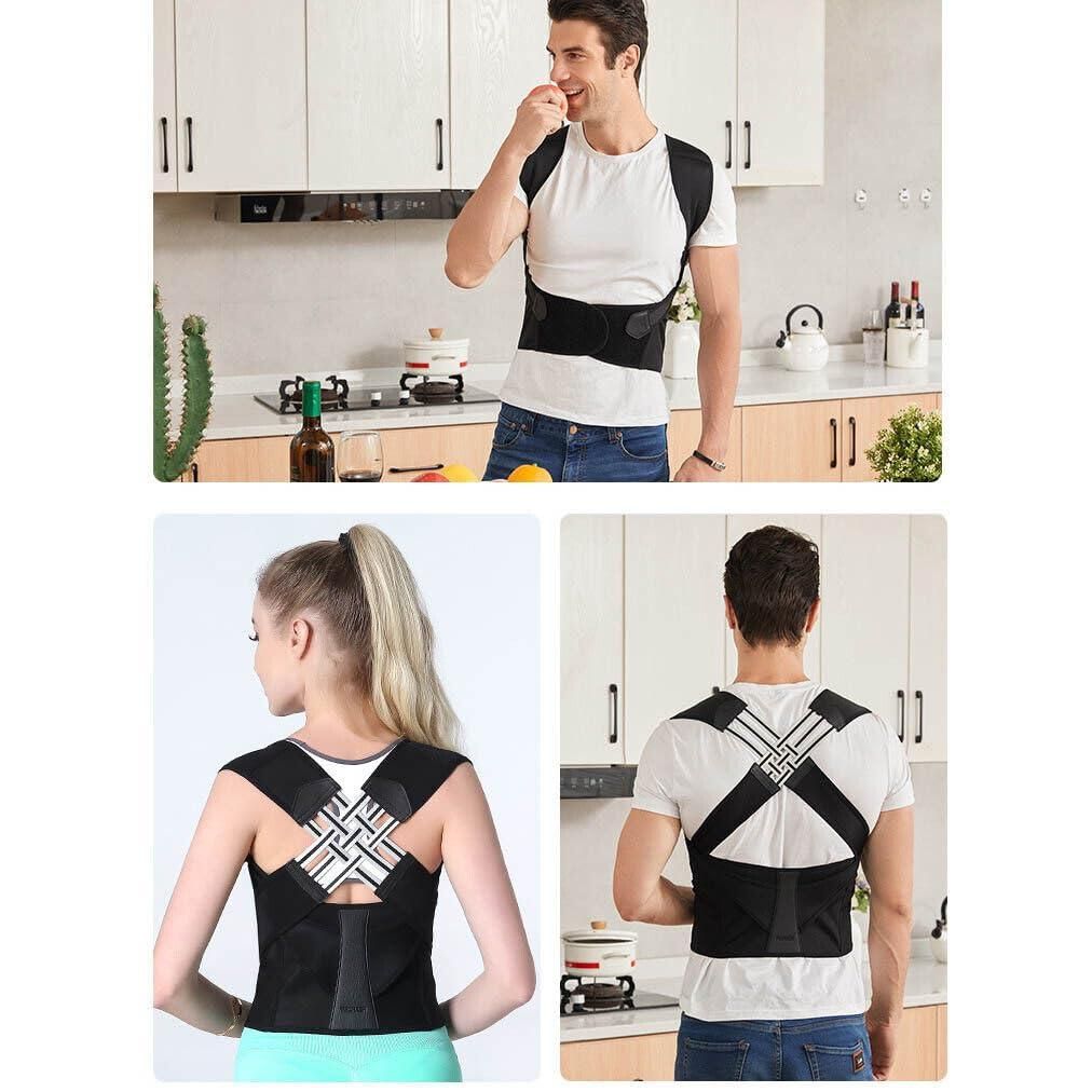 Adjustable Back Posture Corrector Belt for Men & Women | Shoulder & Spine Support