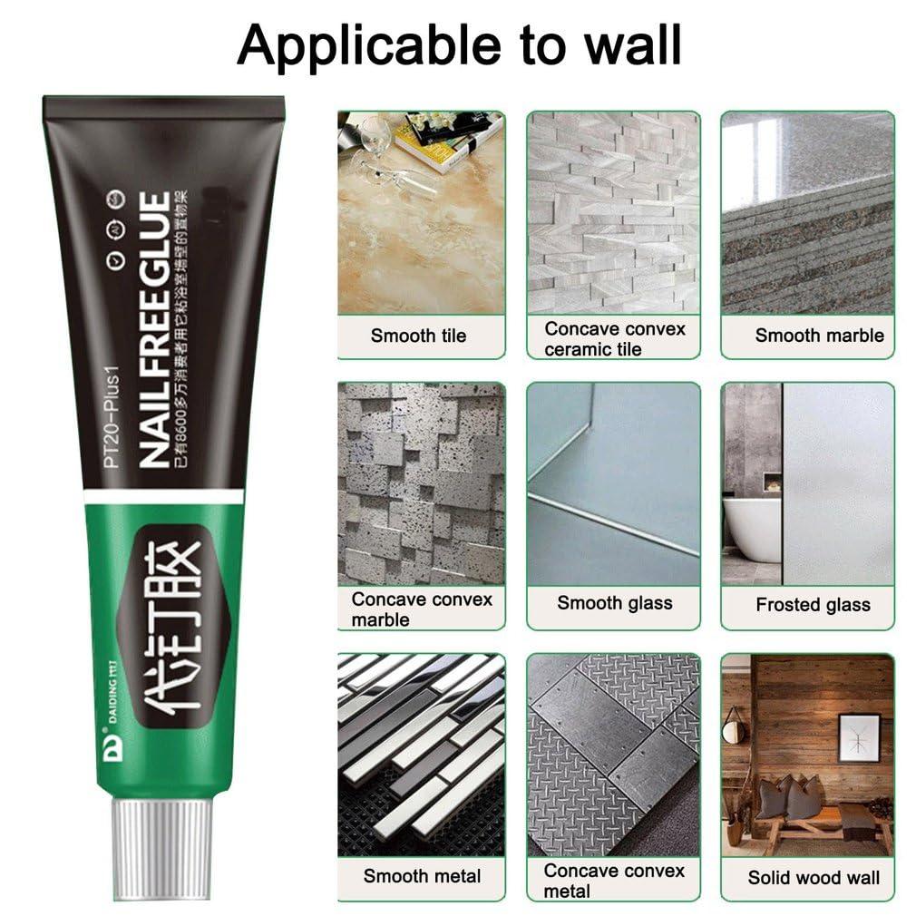 Nail Free Sealant Glue Pack of 2 | Heavy Duty Multi-Purpose Adhesive