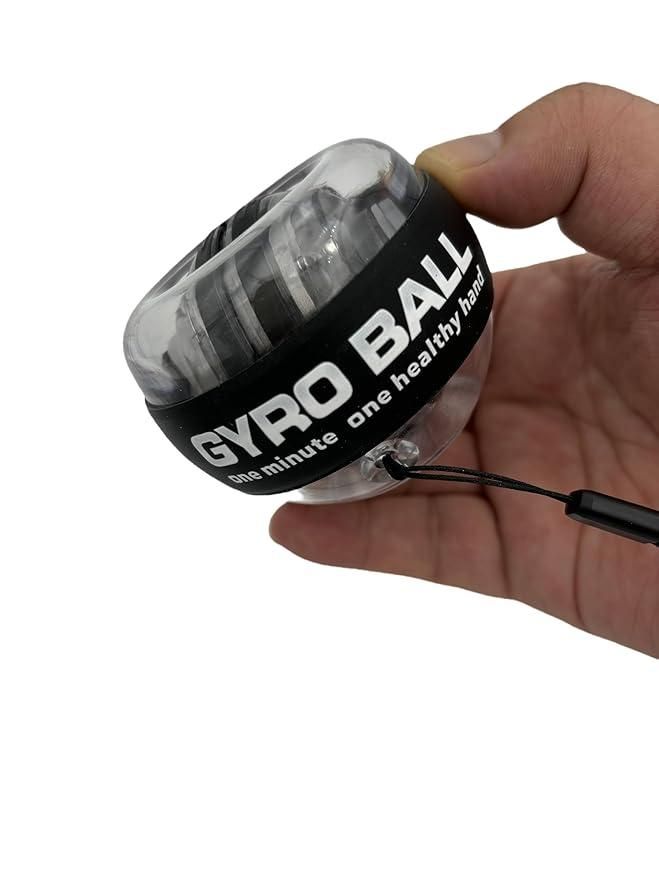 Advanced Gyro Wrist Strengthener Ball with LED | Hand Grip & Forearm Trainer