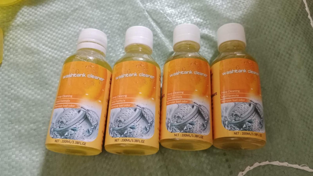 Washtank Cleaner 200ML (Pack of 4) – Powerful Liquid Washing Machine Tub Cleaner