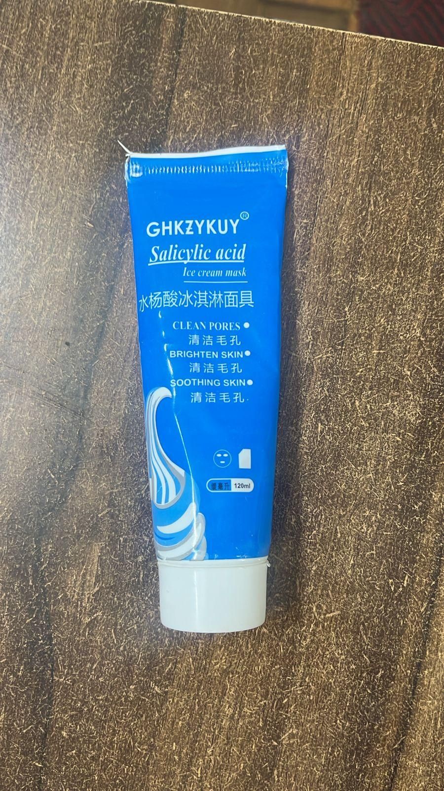 The Trendy Ice Cream Mask Ultra Cleansing & Brightening (Pack of 2, 120ml Each) | Deep Clean & Glow Face Mask