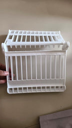 Folding Plastic Kitchen Dish Rack Stand | Dinner Plate Holder (30x20x8 cm)
