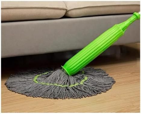 Self-Twisting Water Rotating Mop | Microfiber Spin Floor Cleaning Mop