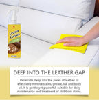 Leather Cleaner 200ml Pack of 2 – Car Seat, Sofa & Shoe Leather Stain Remover
