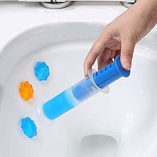 Toilet Freshener Flower Gel Cleaner | Long Lasting Toilet Bowl Cleaner Stamp
