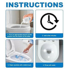 Toilet Active Oxygen Cleaner Pack of 3 – Powerful Toilet Bowl Cleaning Powder