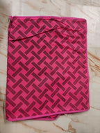 Flower Printed Saree Cover Pack of 3/6 | Non Woven PVC Zip Storage Bag