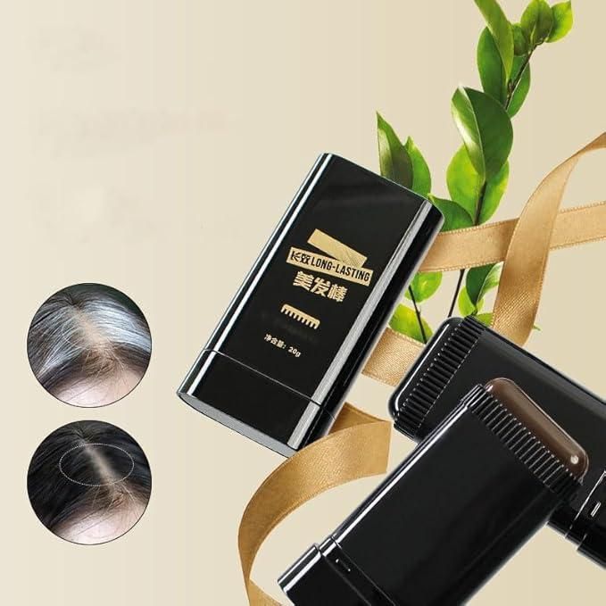 2-in-1 Hair Dye Touch-Up Comb 20gm (Black) – Instant White Hair Coverage, Waterproof & Portable