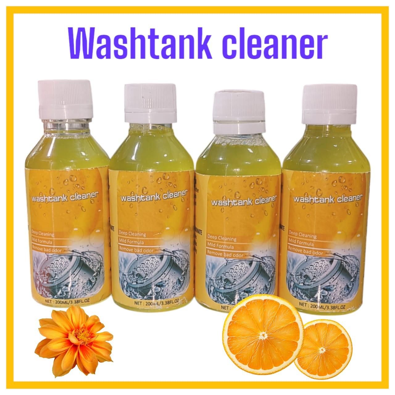 Washtank Cleaner 200ML (Pack of 4) – Powerful Liquid Washing Machine Tub Cleaner