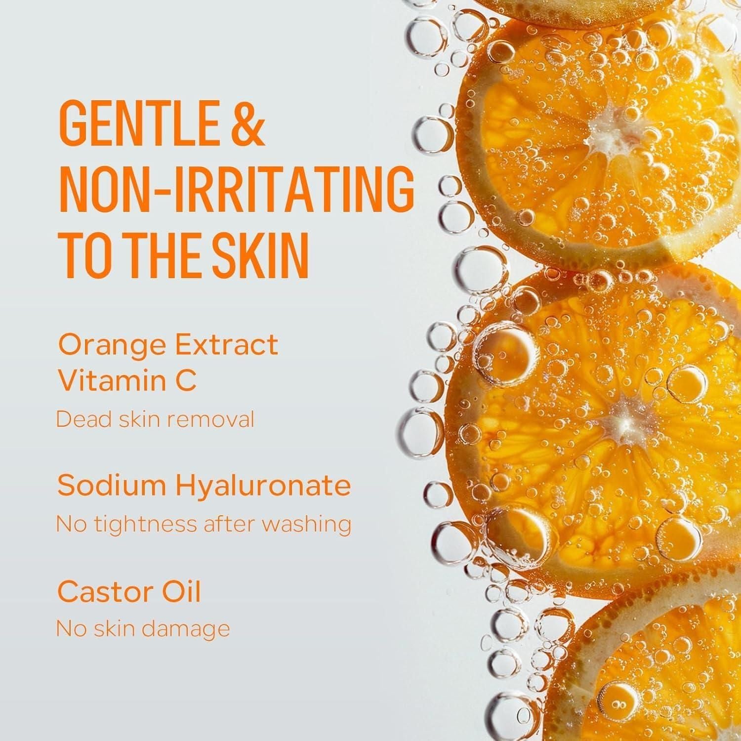 Orange Enzymes Exfoliating Brightening Gel 100g – Deep Pore Cleanser & Skin Brightening Gel