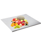 Stainless Steel Chopping Board 35x31cm | Non-Porous Kitchen Cutting Board