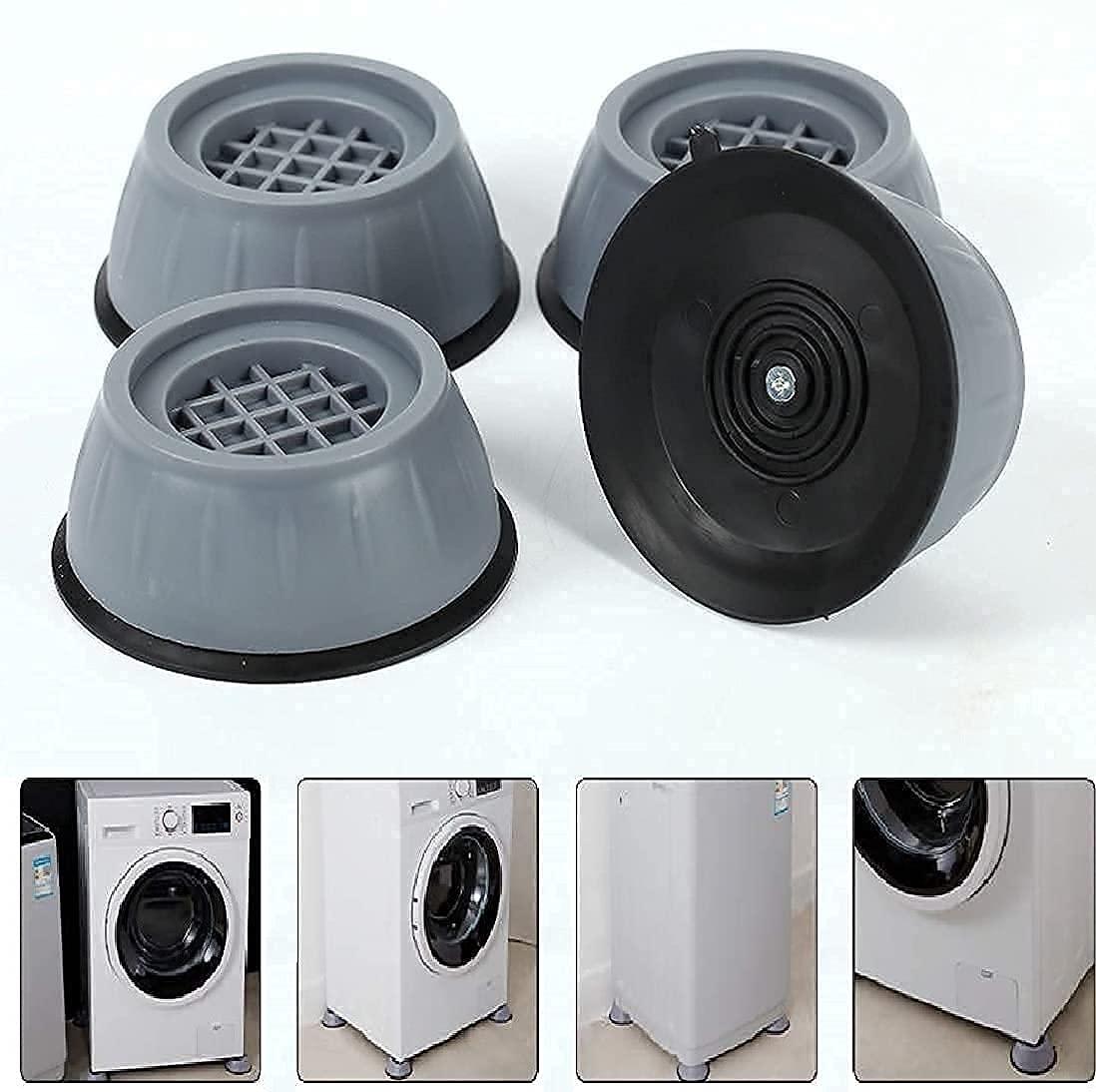 Anti Vibration Pads for Washing Machine (Pack of 4) | Shock Proof Anti-Slip Washer & Dryer Feet Stand