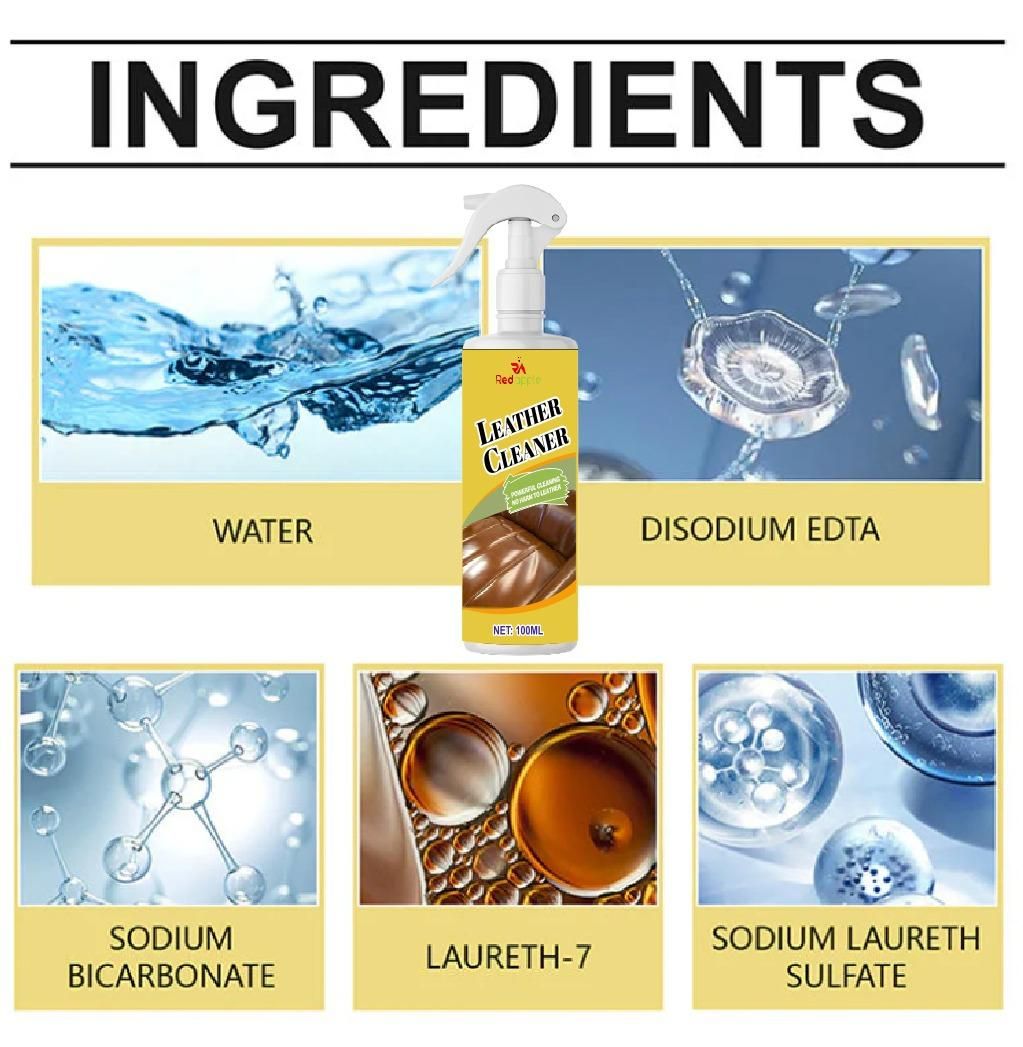 Leather Cleaner 200ml Pack of 2 – Car Seat, Sofa & Shoe Leather Stain Remover