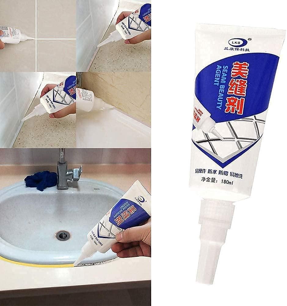 Multipurpose Gap Filler Tube 180ML | Waterproof Tile Grout & Crack Sealant