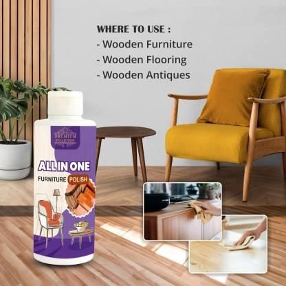 Wood Furniture Polish Cleaner & Shiner 100ML (Pack of 3) | Floor & Cabinet Shine Coating