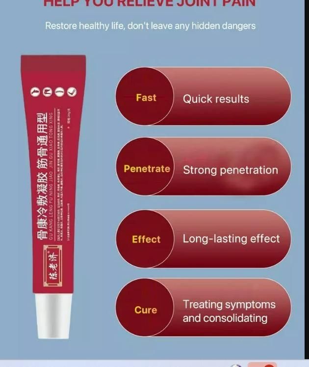 Cold Compress Gel for Muscles & Bones (200g) – Fast Cooling Relief for Joint Pain & Muscle Strain