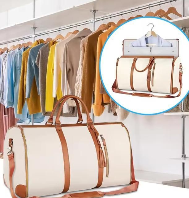 Convertible Garment Bag for Travel | 2 in 1 Hanging Suitcase & Large Duffle for Women