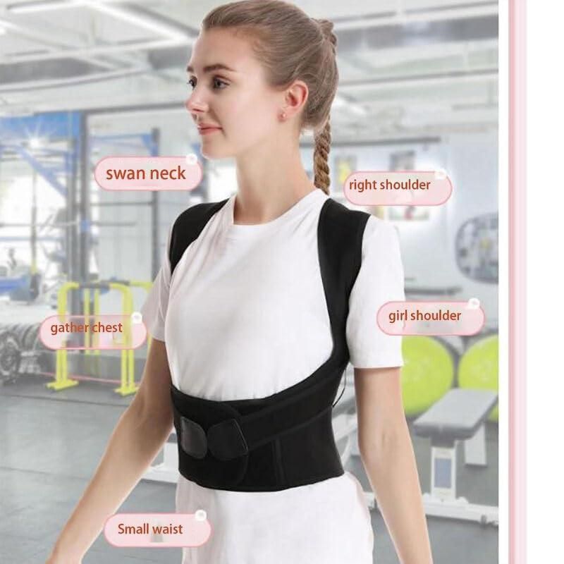 Adjustable Back Posture Corrector Belt for Men & Women | Shoulder & Spine Support