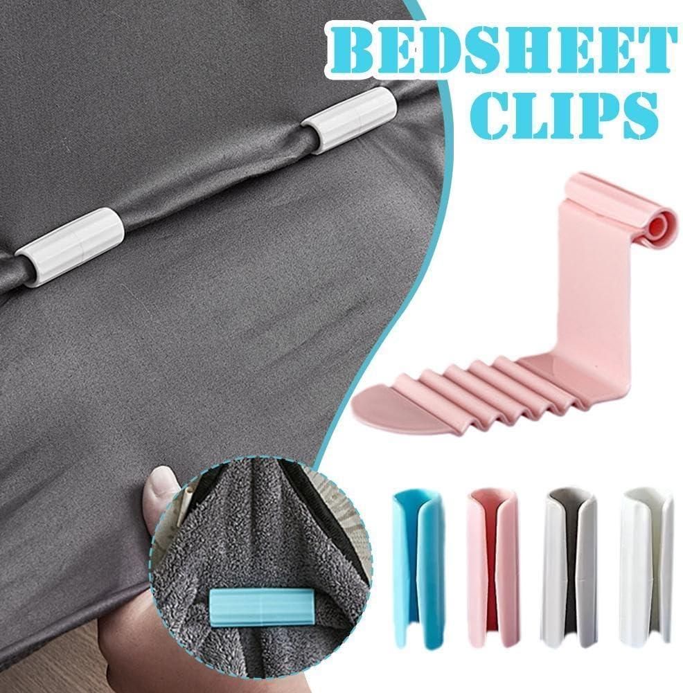 Sturdy Bed Sheet Holders Pack of 2 | Non-Slip Mattress Sheet Clips