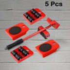 Furniture Lifter Mover Tool Set with Wheel Pads | Heavy Duty Shifting Tool