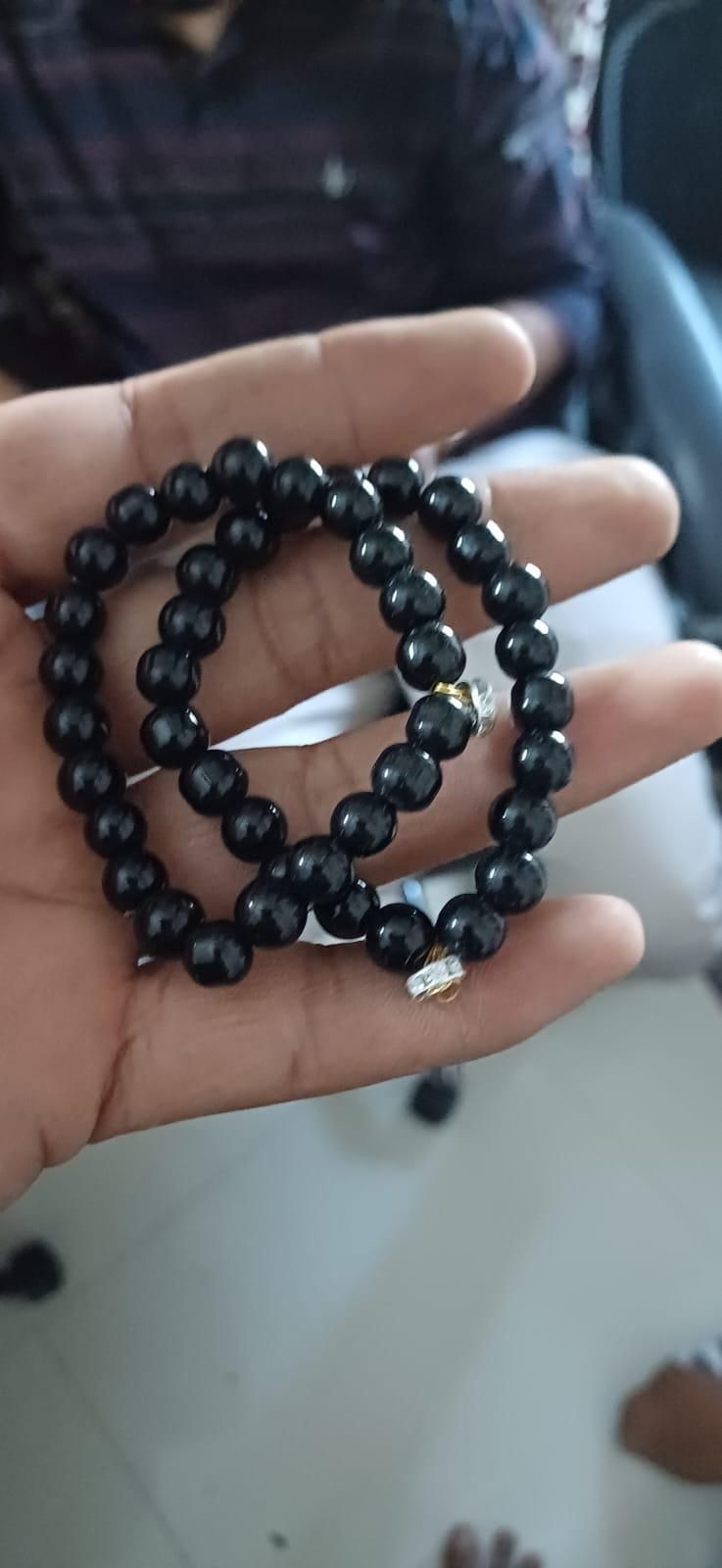 Anti-Smoking Bracelet for Men – Stylish Beaded Bracelet for Habit Control & Daily Wear