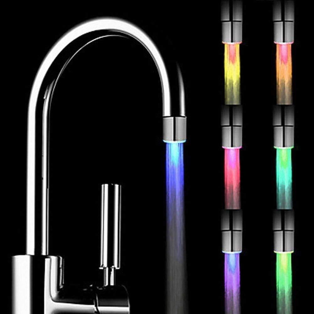 Color Changing LED Faucet Tap | Temperature Sensor Water Glow Light