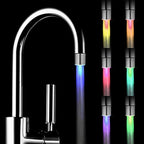 Color Changing LED Faucet Tap | Temperature Sensor Water Glow Light