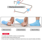 Waterproof Silicone Shoe Covers (1 Pair) | Reusable Anti-Skid Rain Boot Protectors – L Size