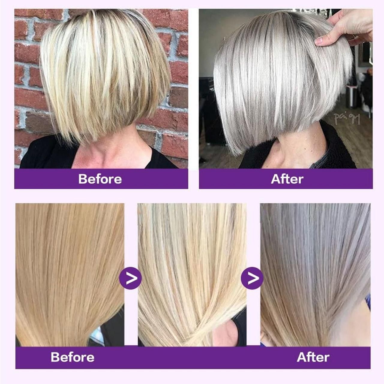 Keratin Purple & Blue Hair Mask 100g – Deep Repair, Anti-Brass Toning & Smooth Frizz-Free Hair Treatment