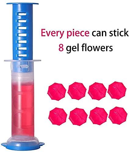 Toilet Freshener Flower Gel Cleaner | Long Lasting Toilet Bowl Cleaner Stamp